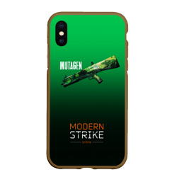 Чехол для iPhone XS Max матовый Mutagen - Modern Strike online