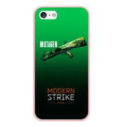 Чехол для iPhone 5/5S матовый Mutagen - Modern Strike online