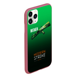 Чехол для iPhone 11 Pro Max матовый Mutagen - Modern Strike online - фото 2