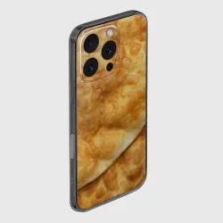 Чехол для iPhone 16 Pro Max силиконовый с защитой камеры Чебуреки - фото 2