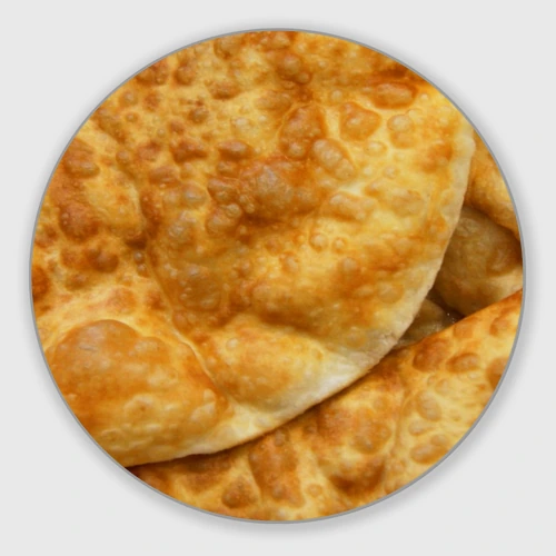 Круглый коврик для мышки Чебуреки