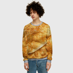 Мужской свитшот 3D Чебуреки - фото 2