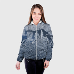 Женская куртка 3D Морозный узор-10 - фото 2