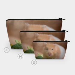 Косметичка 3D Хомяк ест - фото 2