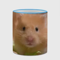 Кружка с полной запечаткой Хомяк ест - фото 2