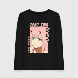 Женский лонгслив хлопок Zero Two Darling in the Franxx