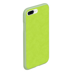 Чехол для iPhone 7Plus/8 Plus матовый Текстурированный ярко зеленый салатовый - фото 2