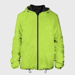 Мужская куртка 3D Текстурированный ярко зеленый салатовый