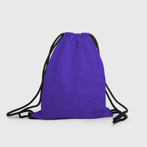 Рюкзак-мешок с принтом Яркий сиреневый с пятнами текстурированными, вид спереди №1