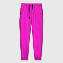 Мужские брюки 3D Розовая фуксия неоновый текстурированный