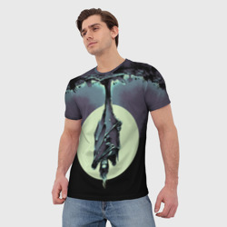Мужская футболка 3D Ozzy Osbourne - bat - фото 2