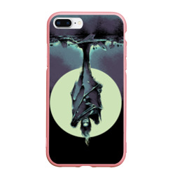 Чехол для iPhone 7Plus/8 Plus матовый Ozzy Osbourne - bat