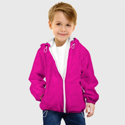 Детская куртка 3D Текстурированный ярко розовый - фото 2
