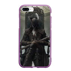 Чехол для iPhone 7Plus/8 Plus матовый Bloodborne охотник