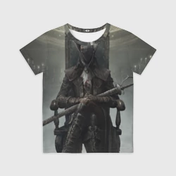 Детская футболка 3D Bloodborne охотник
