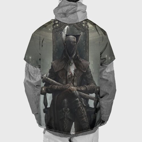 Накидка на куртку 3D Bloodborne охотник, цвет 3D печать - фото 2