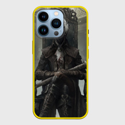 Чехол для iPhone 14 Pro Bloodborne охотник