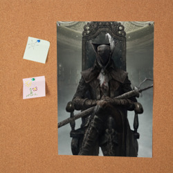 Постер Bloodborne охотник - фото 2