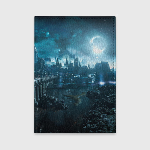 Обложка для автодокументов Dark Souls III - Иритилл Холодной долины, цвет голубой