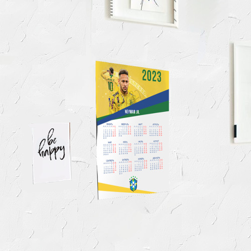 Постер Календарь на 2023 год: Неймар - фото 3