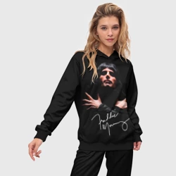 Женский костюм с толстовкой 3D Фредди Меркьюри рок - фото 2