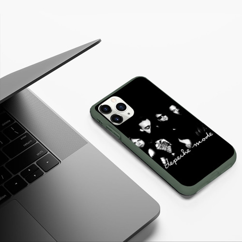 Чехол для iPhone 11 Pro матовый с принтом Depeche Mode shoot, фото #5