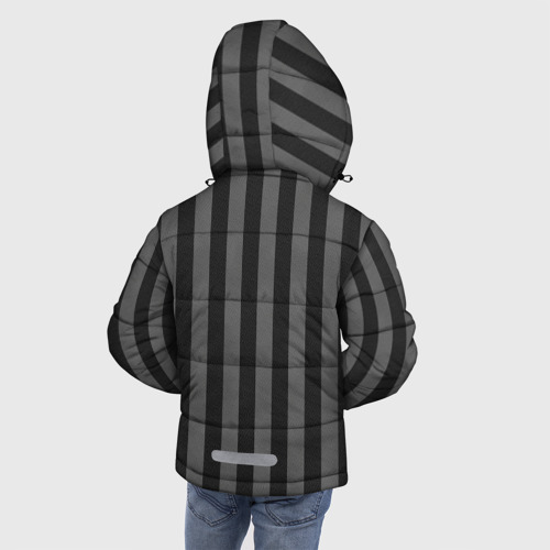 Зимняя куртка для мальчиков 3D Форма  Уэнсдей Аддамс Nevermore academy, цвет красный - фото 4