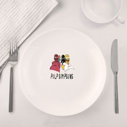 Набор: тарелка + кружка Pulp Simpsons - ужасная ситуация - фото 2