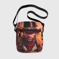 Сумка через плечо 3D Red Dead Redemption 2 в стиле Стимпанк