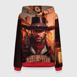Женская толстовка 3D Red Dead Redemption 2 в стиле Стимпанк