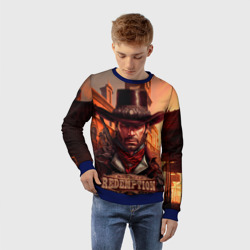 Детский свитшот 3D Red Dead Redemption 2 в стиле Стимпанк - фото 2