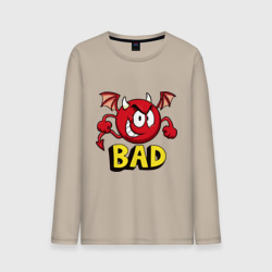 Мужской лонгслив хлопок Bad imp