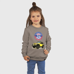 Детский свитшот хлопок Chrysler jeep wrangler rubicon  - фото 2