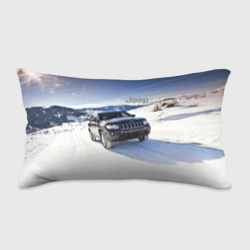 Подушка 3D антистресс Chrysler Jeep Cherokee в горах зимой