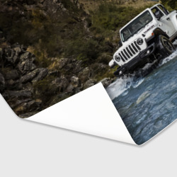 Бумага для упаковки 3D Chrysler Jeep Rubicon преодолевает водную преграду - фото 2