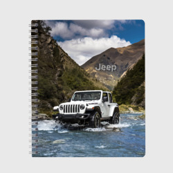 Тетрадь Chrysler Jeep Rubicon преодолевает водную преграду