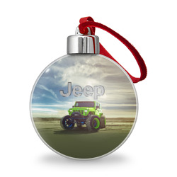 Ёлочный шар Chrysler Jeep Rubicon в пустыне