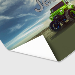 Бумага для упаковки 3D Chrysler Jeep Rubicon в пустыне - фото 2