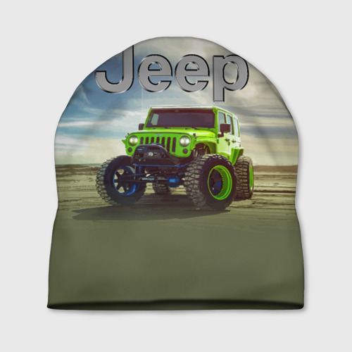 Шапка 3D Chrysler Jeep Rubicon в пустыне