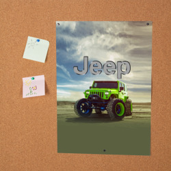 Постер Chrysler Jeep Rubicon в пустыне - фото 2