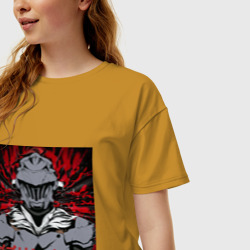 Женская футболка хлопок Oversize Anime: Goblin Killer - фото 2