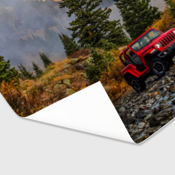 Бумага для упаковки 3D Chrysler Jeep Wrangler Rubicon в горах - фото 2