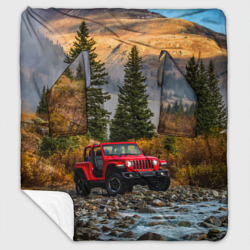 Плед с рукавами Chrysler Jeep Wrangler Rubicon в горах