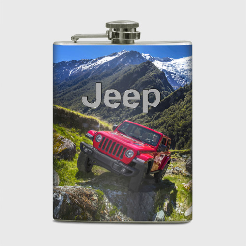 Фляга Chrysler Jeep Wrangler Rubicon - горы