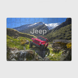 Головоломка Пазл магнитный 126 элементов Chrysler Jeep Wrangler Rubicon - горы