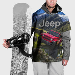 Накидка на куртку 3D Chrysler Jeep Wrangler Rubicon - горы