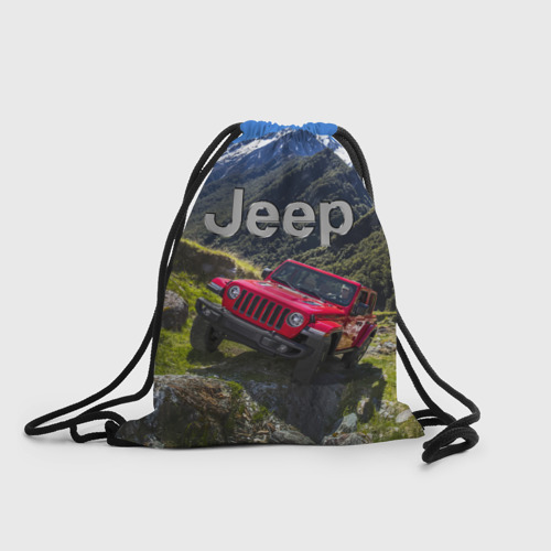 Рюкзак-мешок 3D Chrysler Jeep Wrangler Rubicon - горы