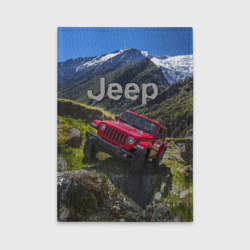 Обложка для автодокументов Chrysler Jeep Wrangler Rubicon - горы