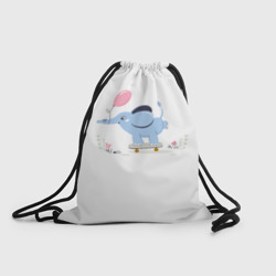Рюкзак-мешок 3D Веселый слон