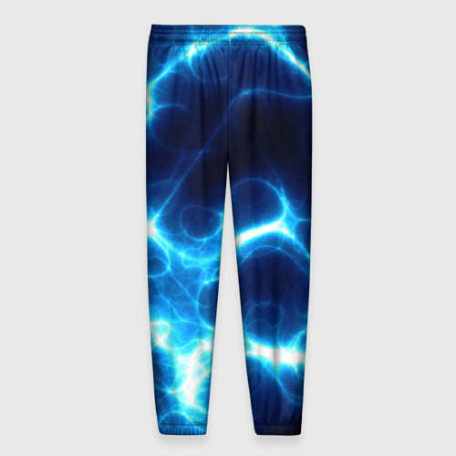 Мужские брюки 3D Молния грозовая - электрические разряды, цвет 3D печать - фото 2